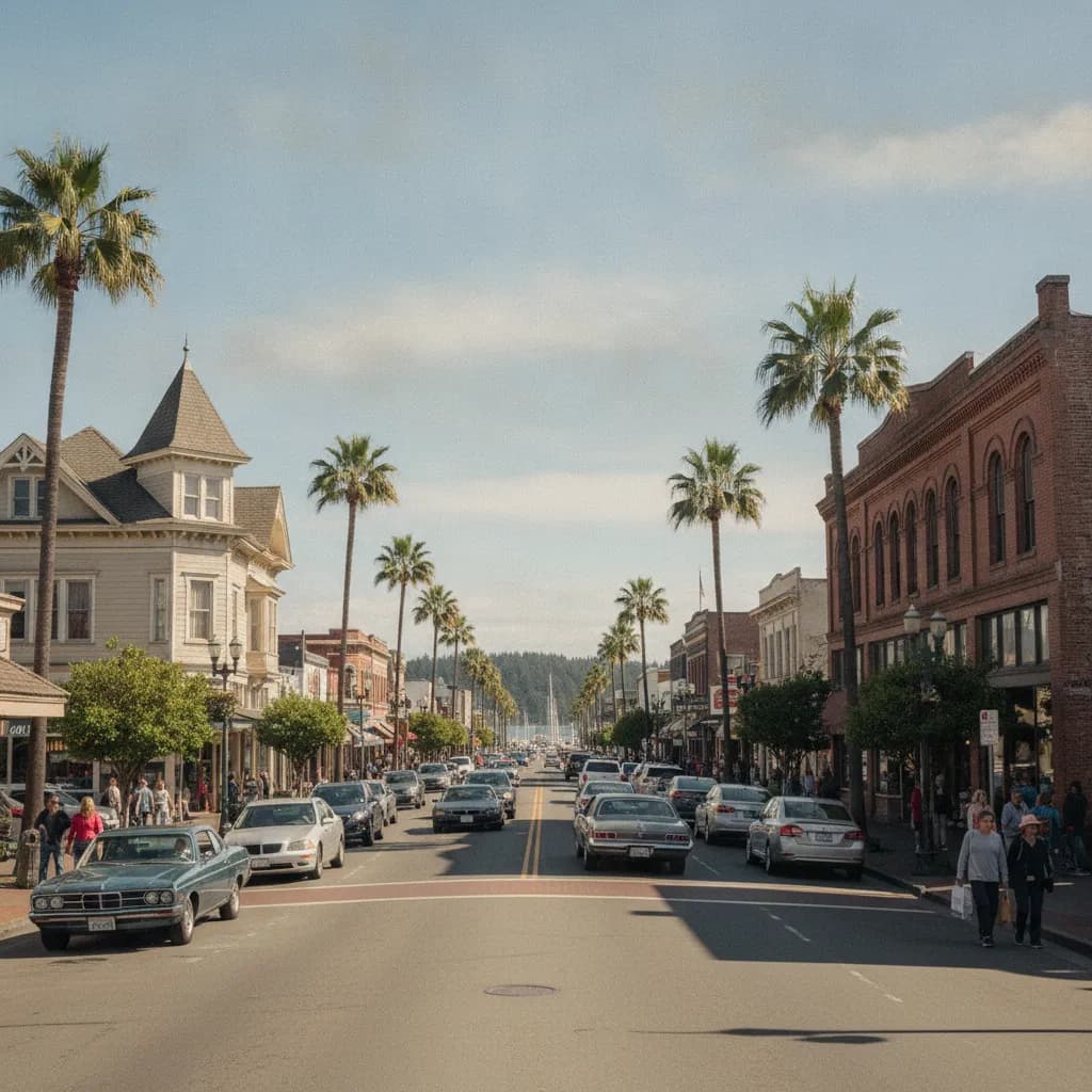 View of Eureka, CA