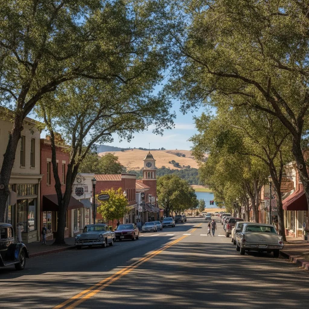 View of Folsom, CA