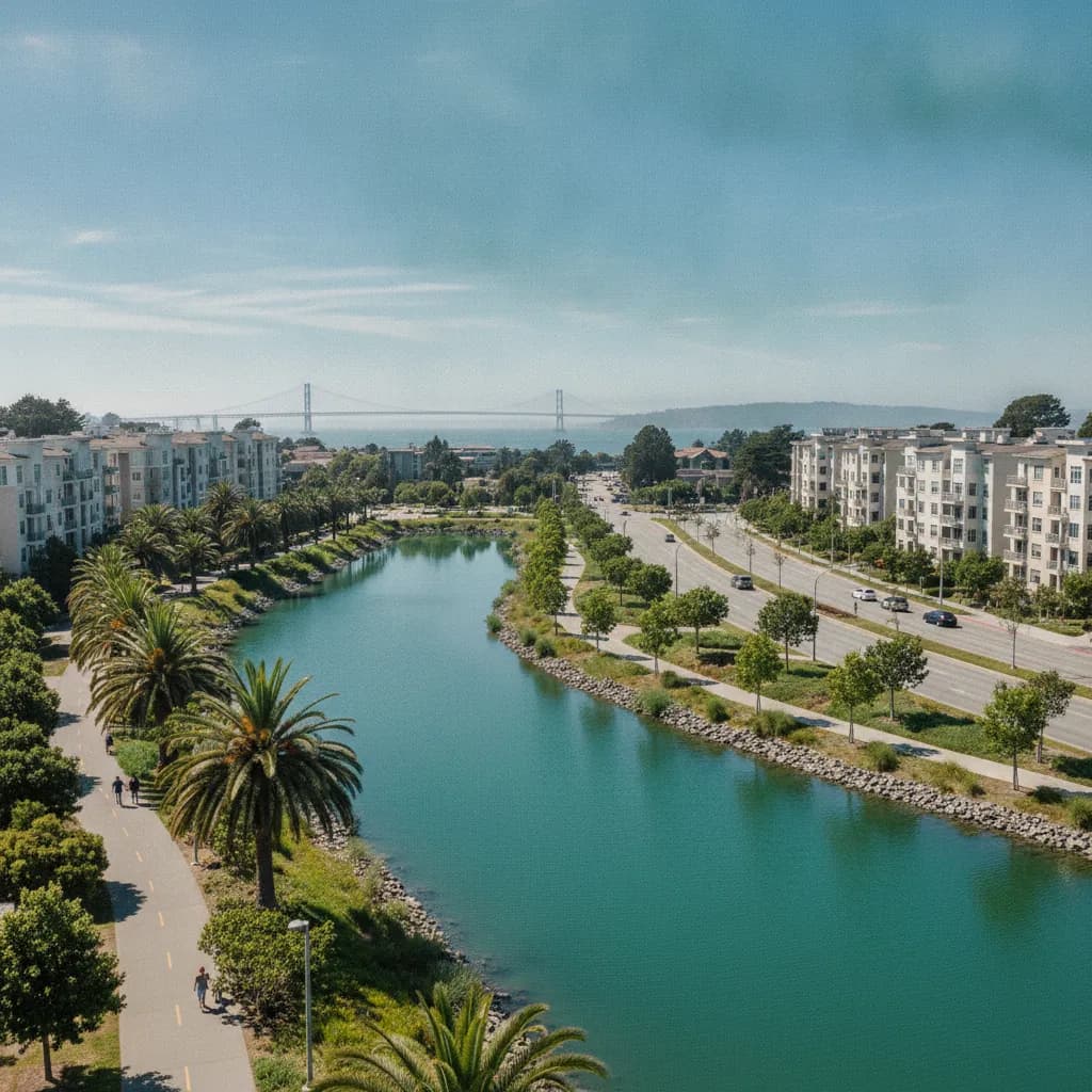 View of Foster City, CA