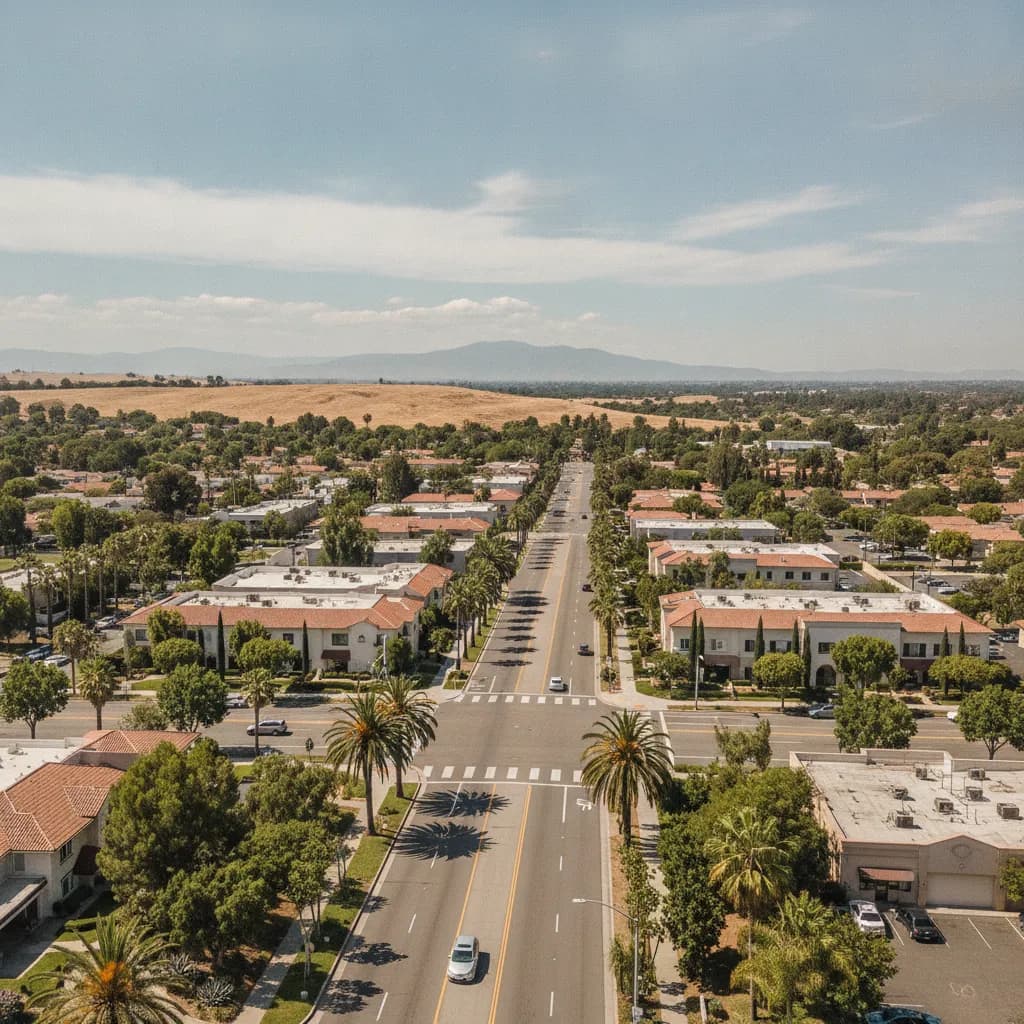 View of Fountain Valley, CA