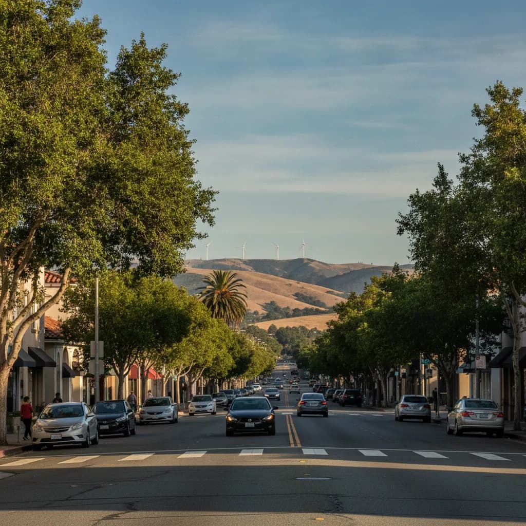 View of Fremont, CA