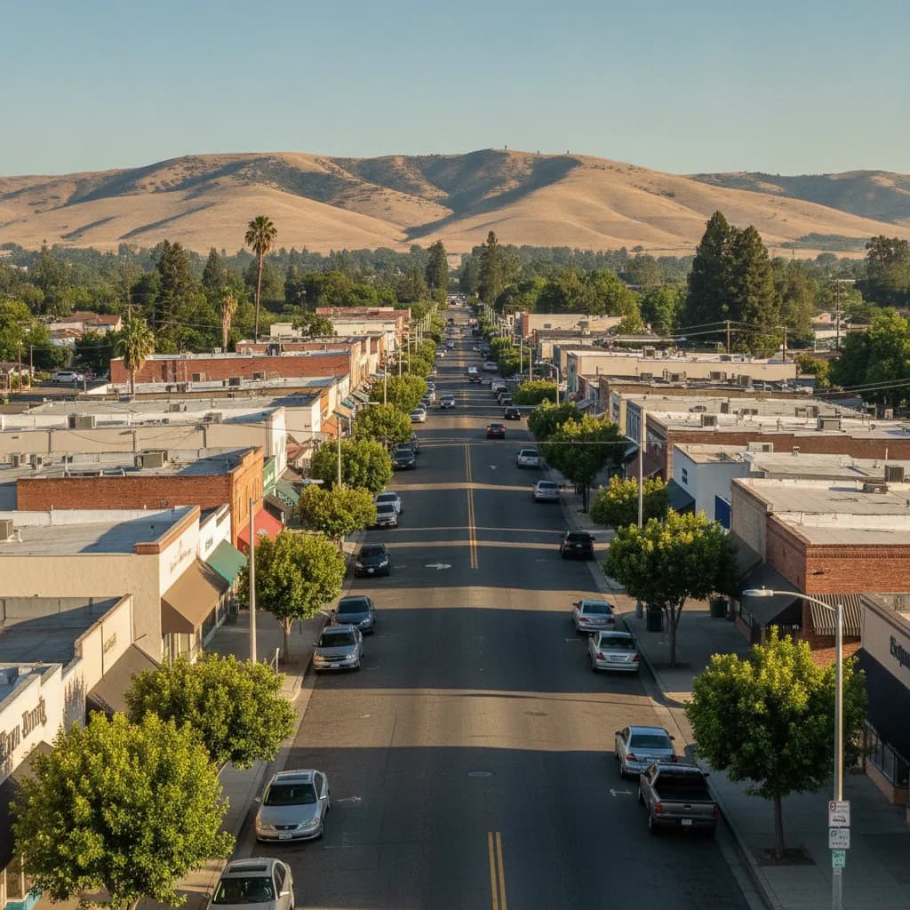 View of Fruitridge Pocket, CA