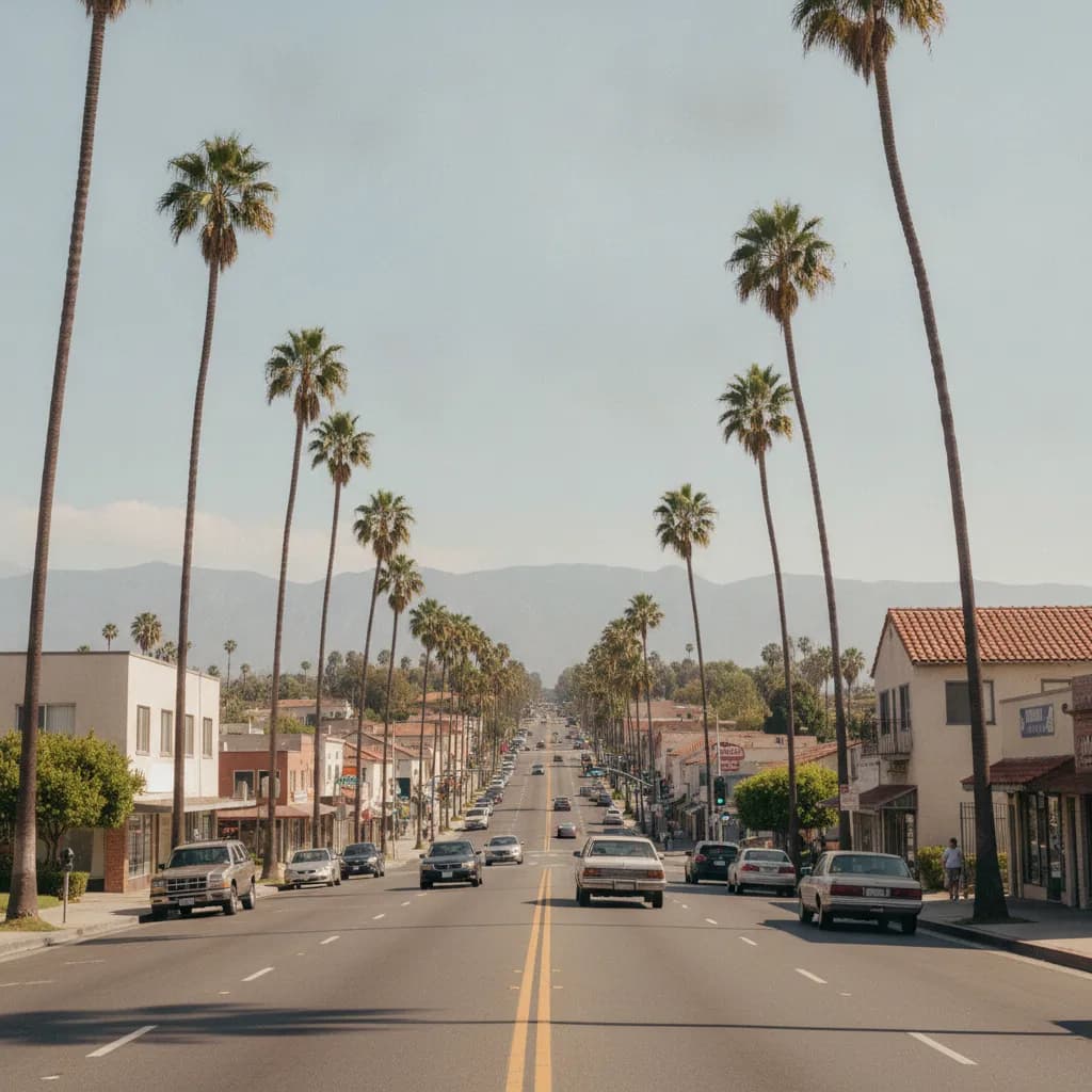 View of Gardena, CA