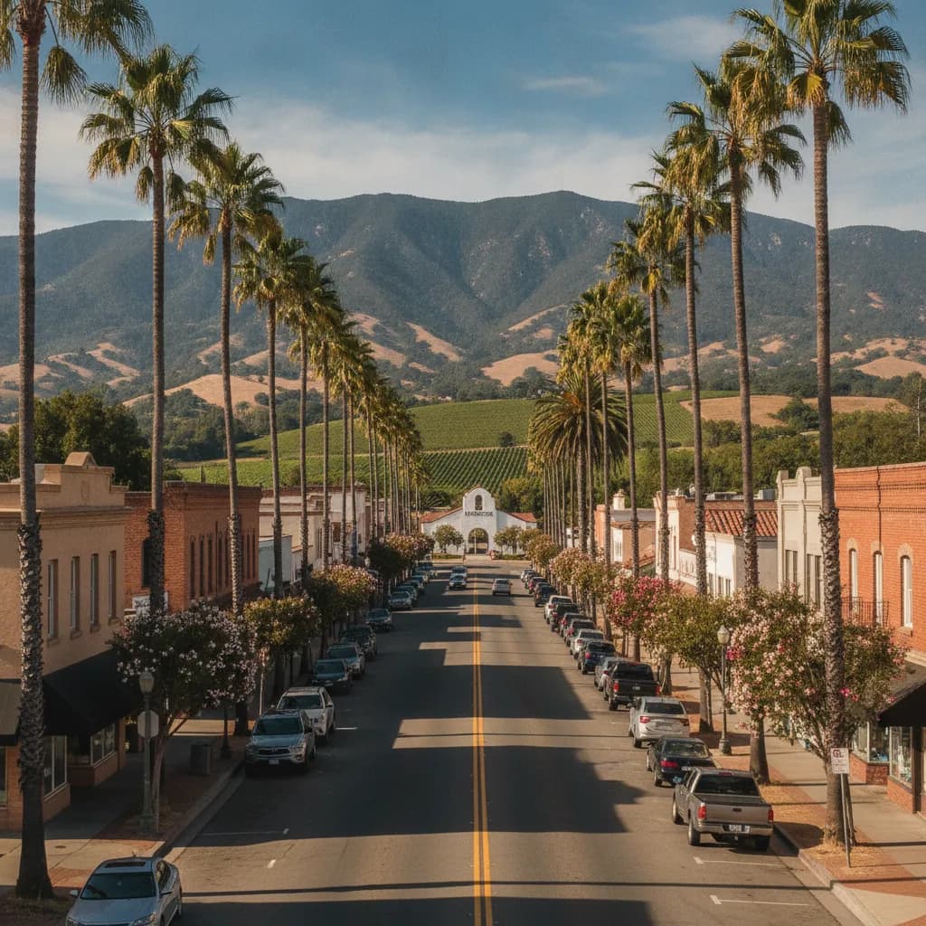 View of Gonzales, CA
