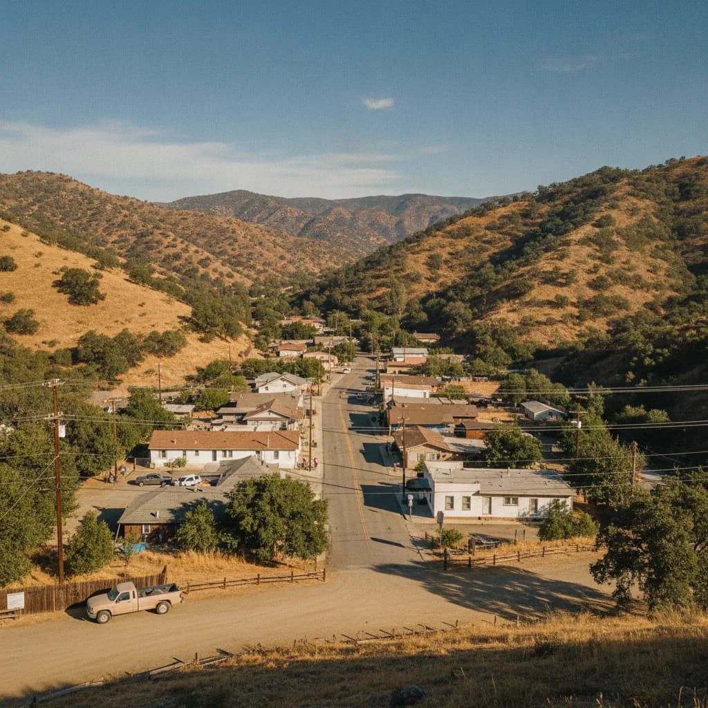 View of Harbison Canyon, CA