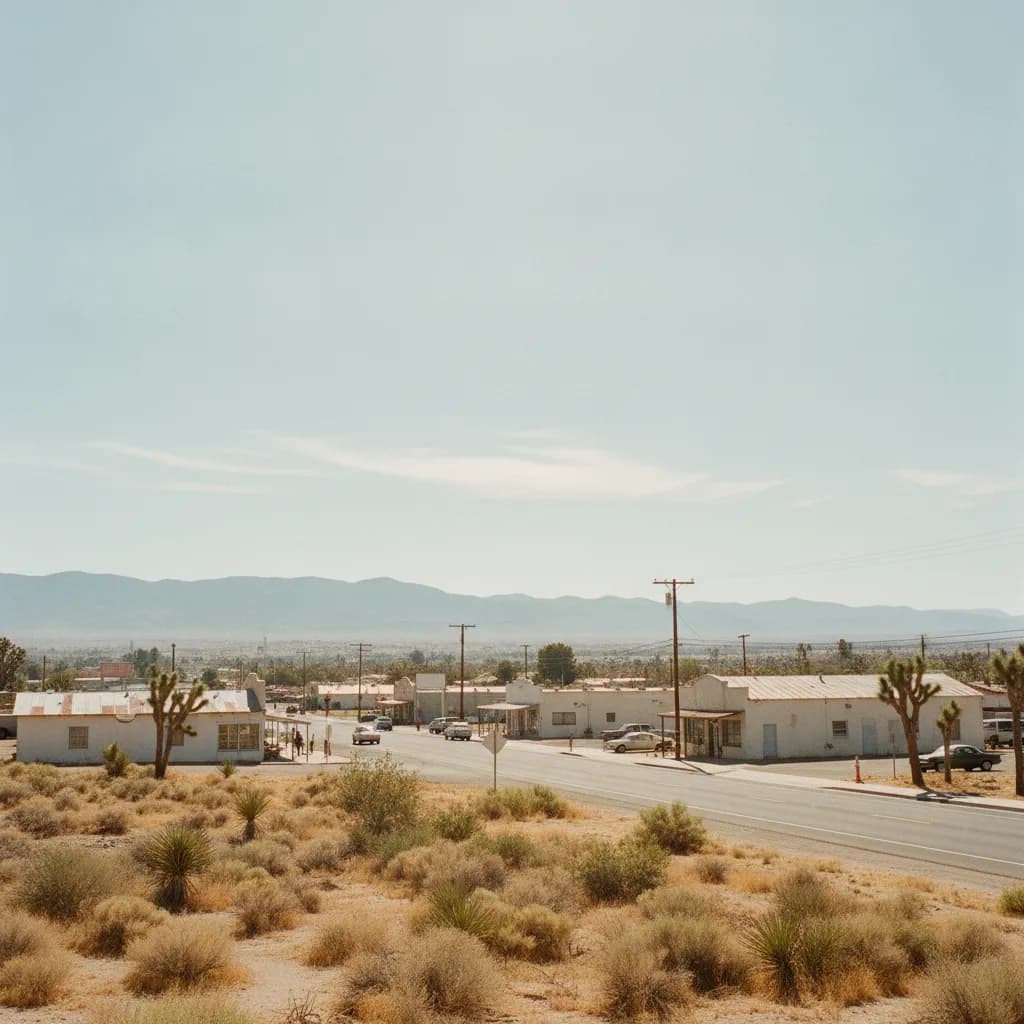 View of Hesperia, CA