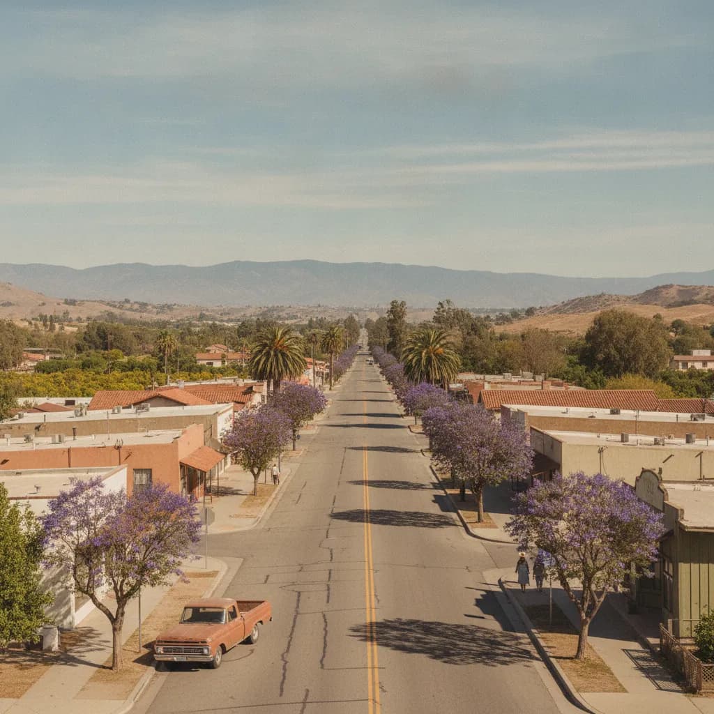 View of Highgrove, CA