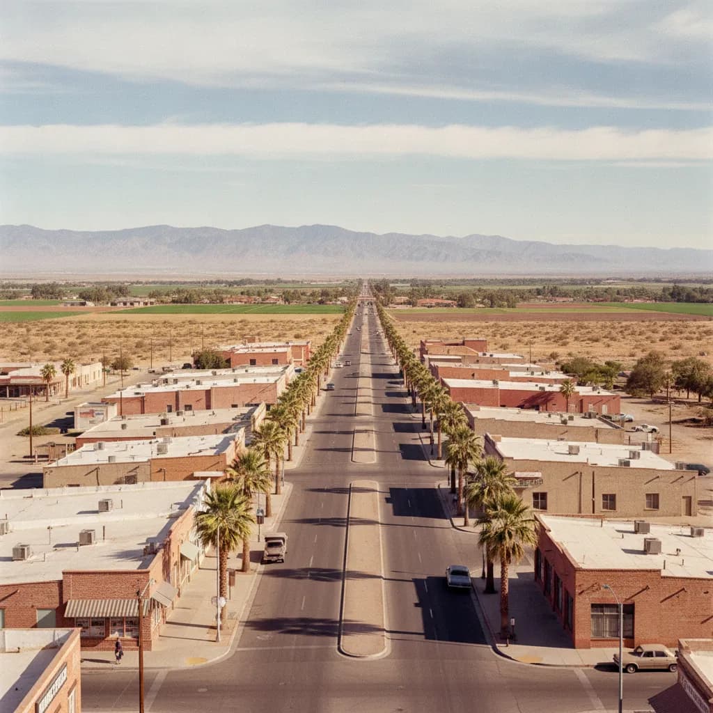 View of Holtville, CA