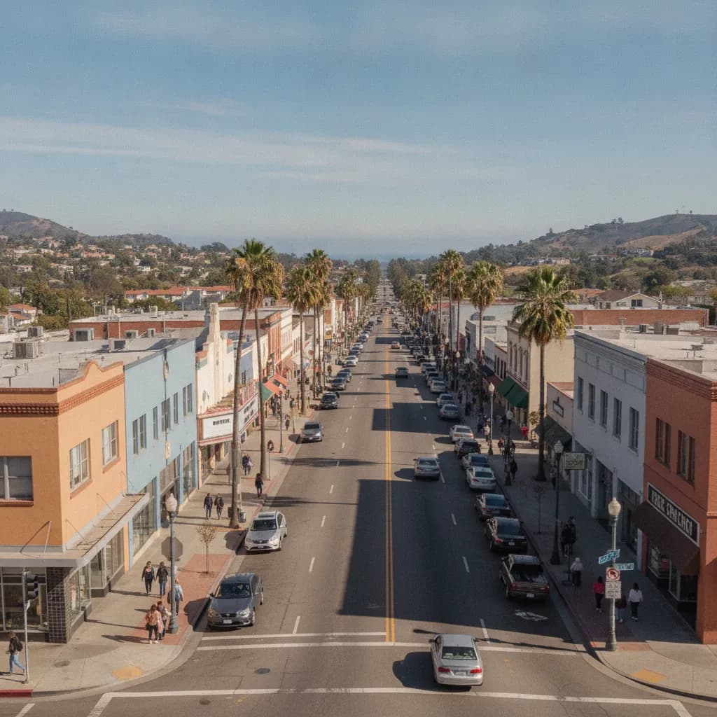 View of Inglewood, CA