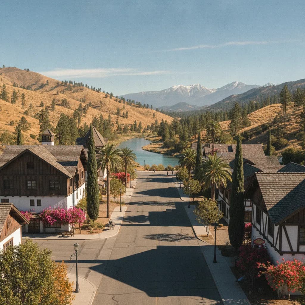 View of Interlaken, CA