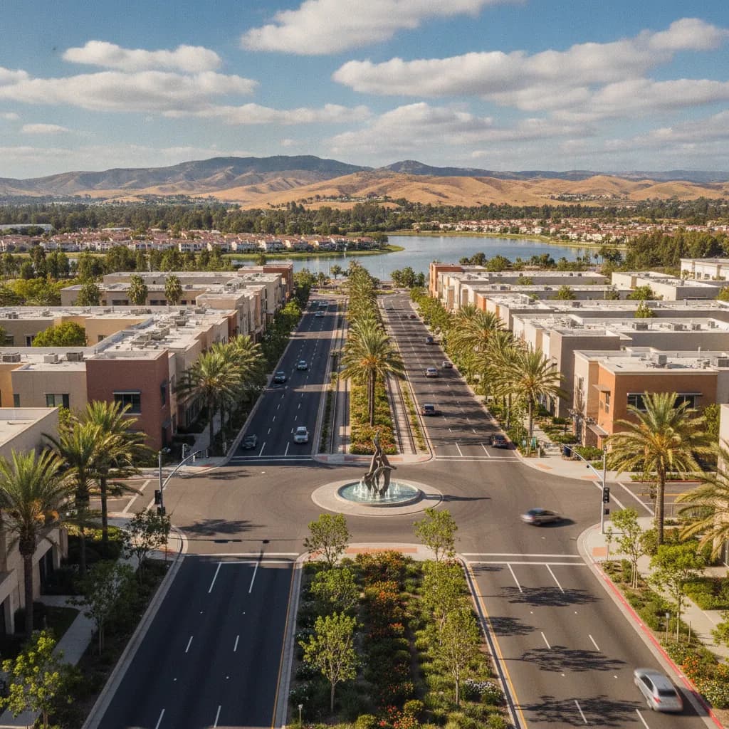 View of Irvine, CA