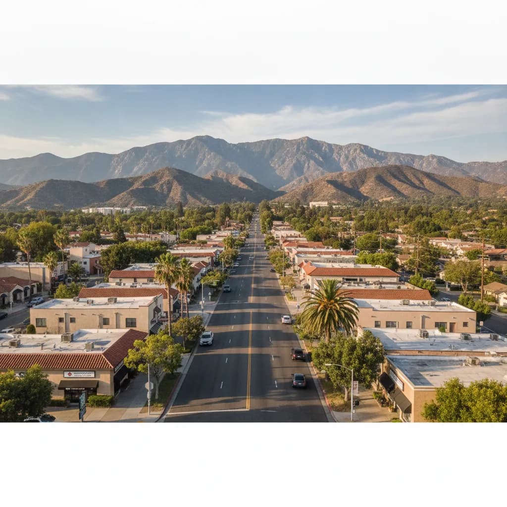 View of La Crescenta-Montrose, CA