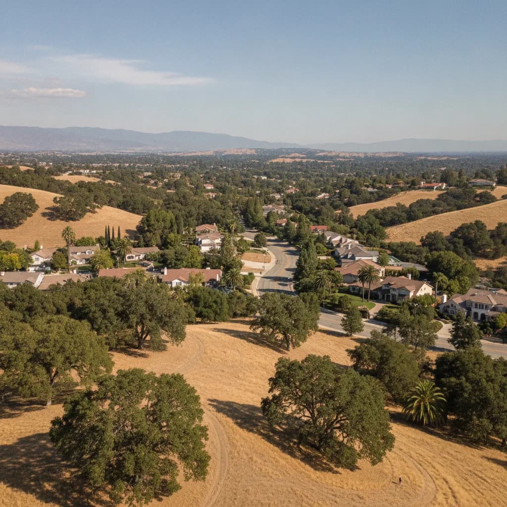 View of La Habra Heights, CA