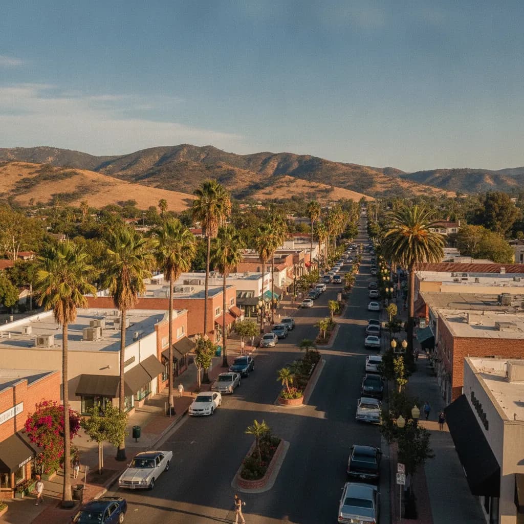 View of La Mesa, CA