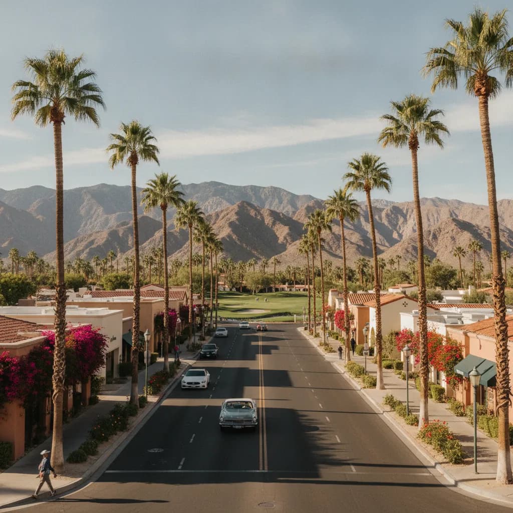 View of La Quinta, CA