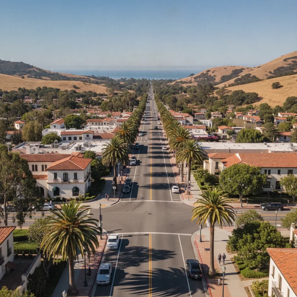 View of La Riviera, CA