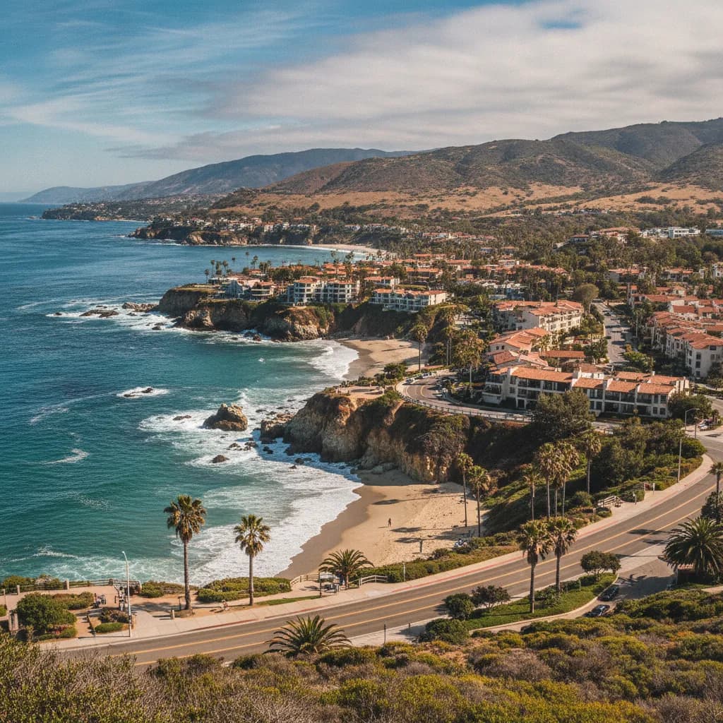 View of Laguna Beach, CA