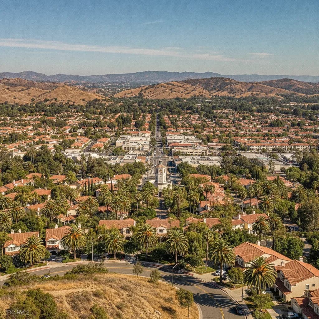 View of Laguna Hills, CA
