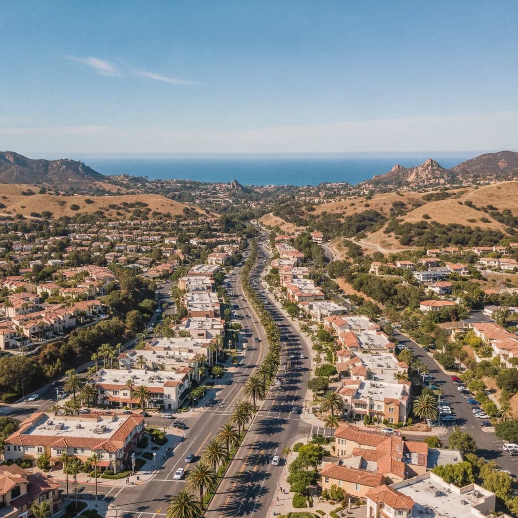 View of Laguna Niguel, CA