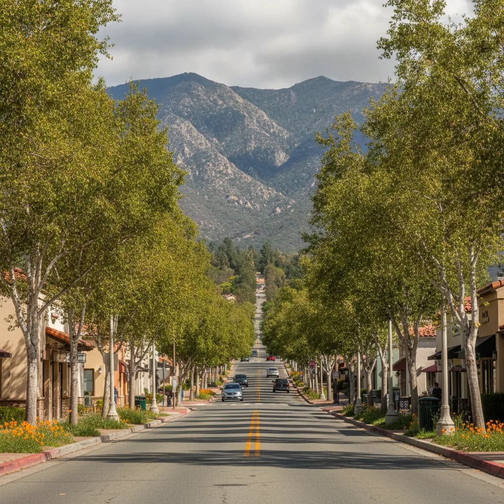 View of Lake Forest, CA