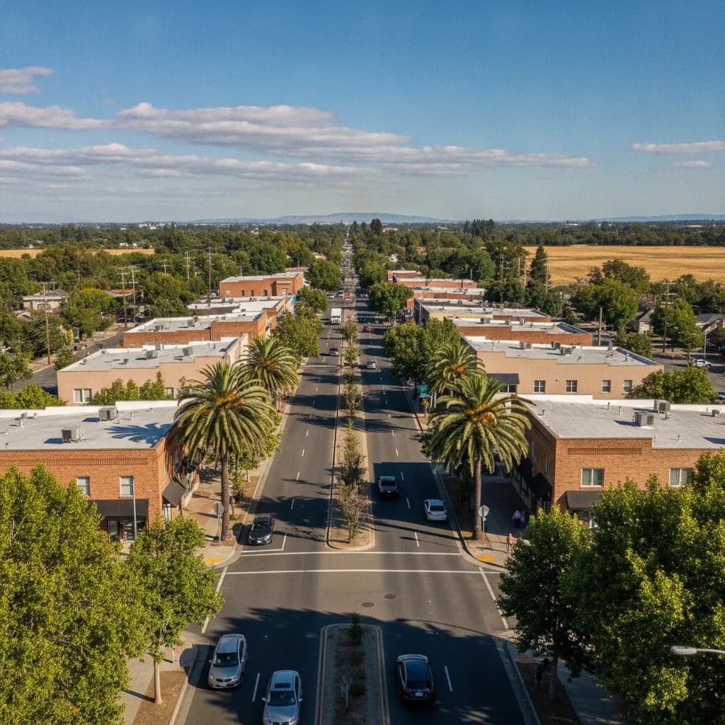 View of Lathrop, CA