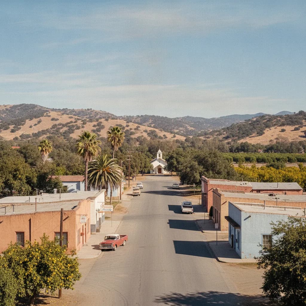 View of Lemon Hill, CA
