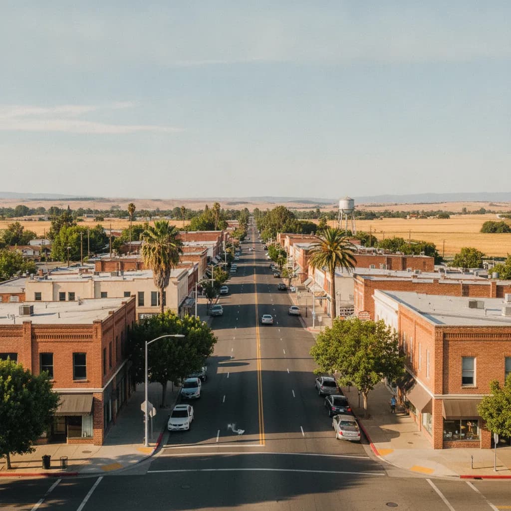 View of Lemoore, CA