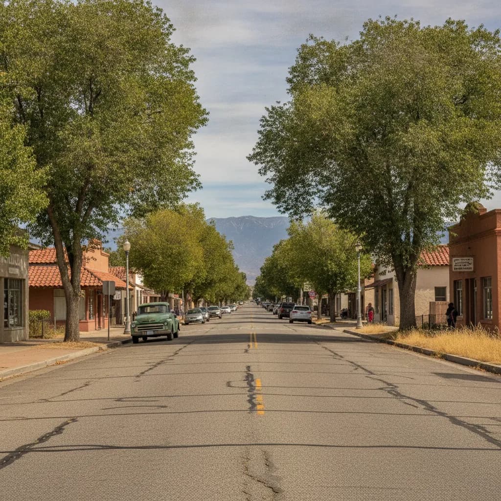 View of Livingston, CA