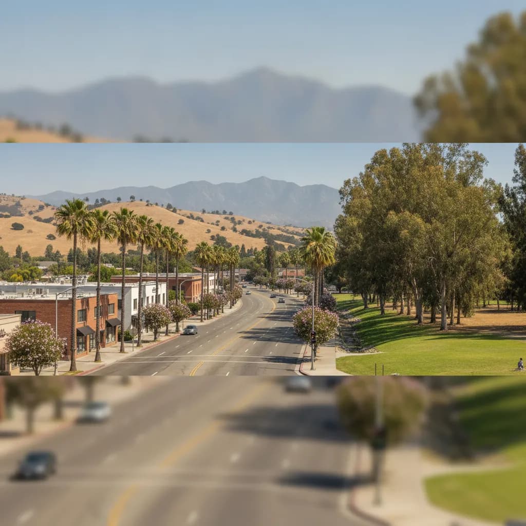 View of Loma Linda, CA