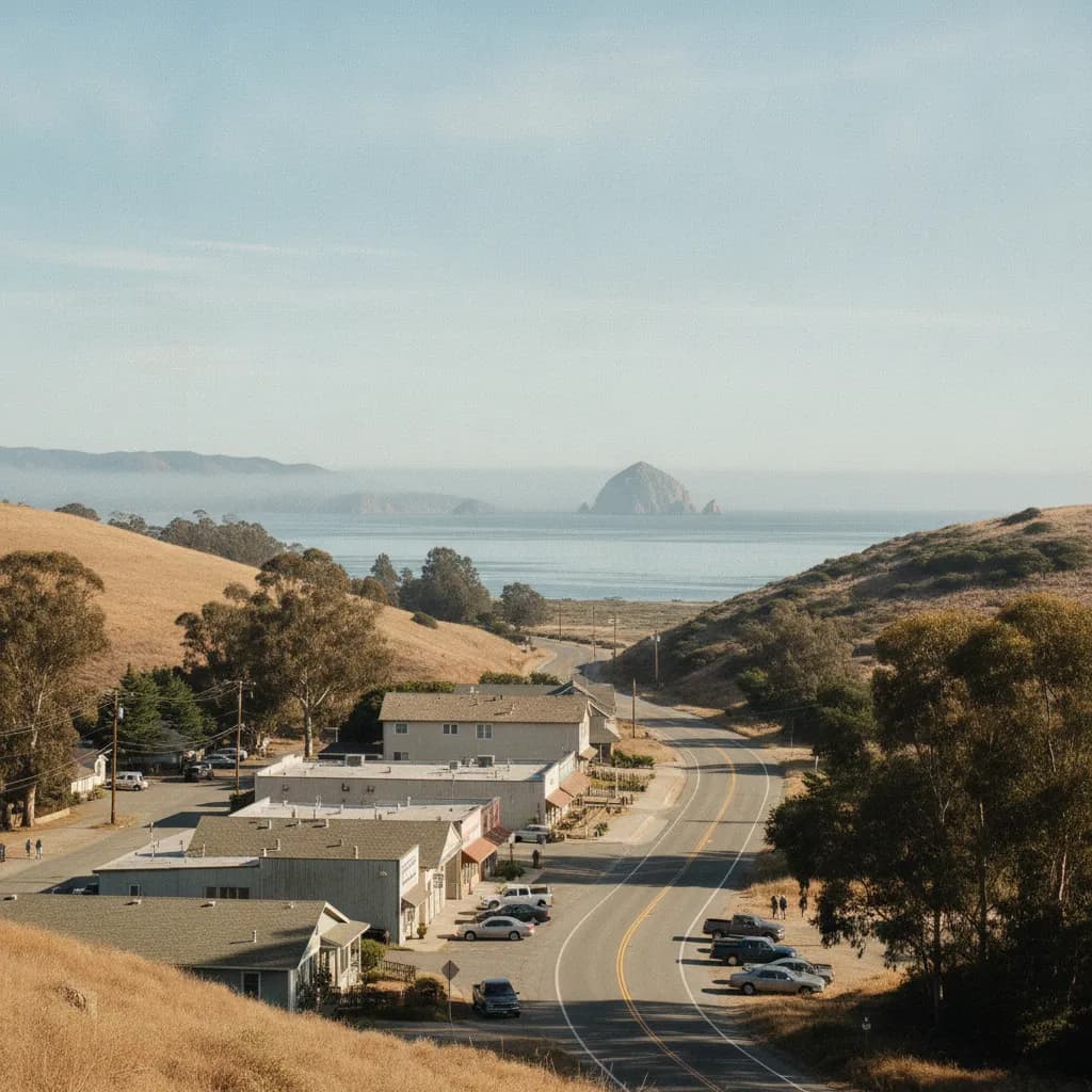 View of Los Osos, CA