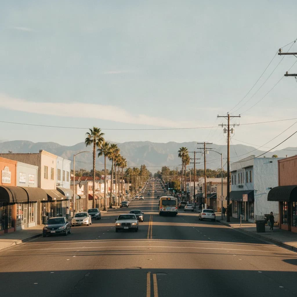 View of Lynwood, CA