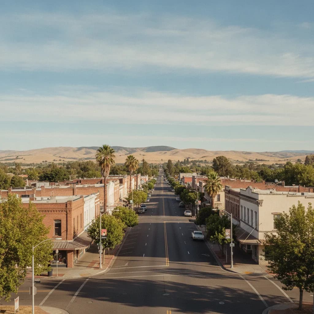 View of Madera, CA