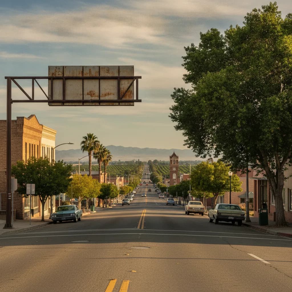 View of Manteca, CA