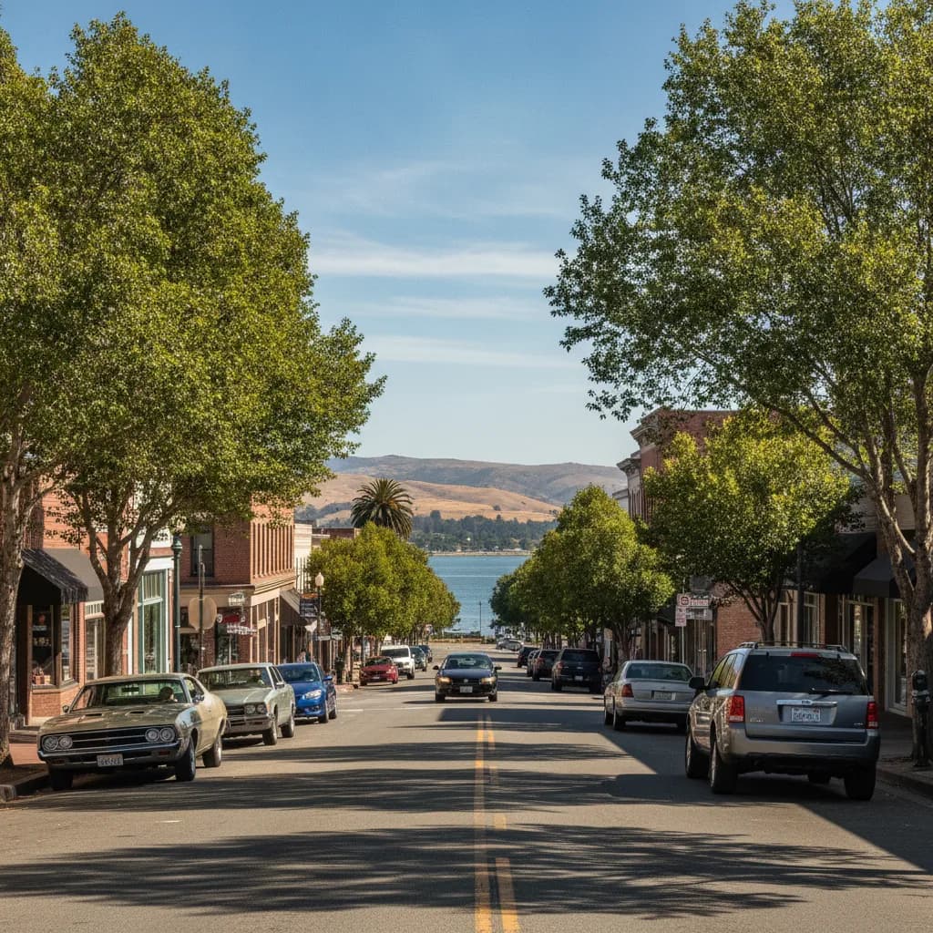 View of Martinez, CA