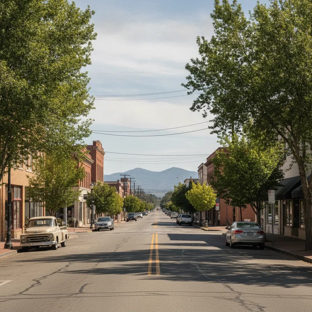 View of Marysville, CA