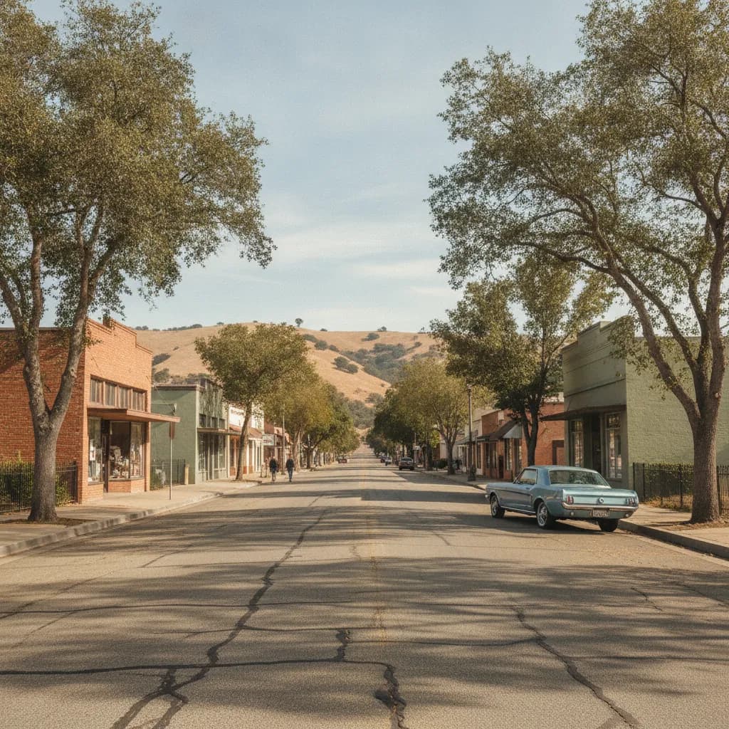 View of Mayflower Village, CA