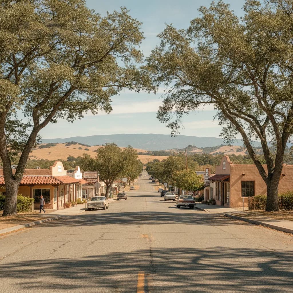 View of Meiners Oaks, CA