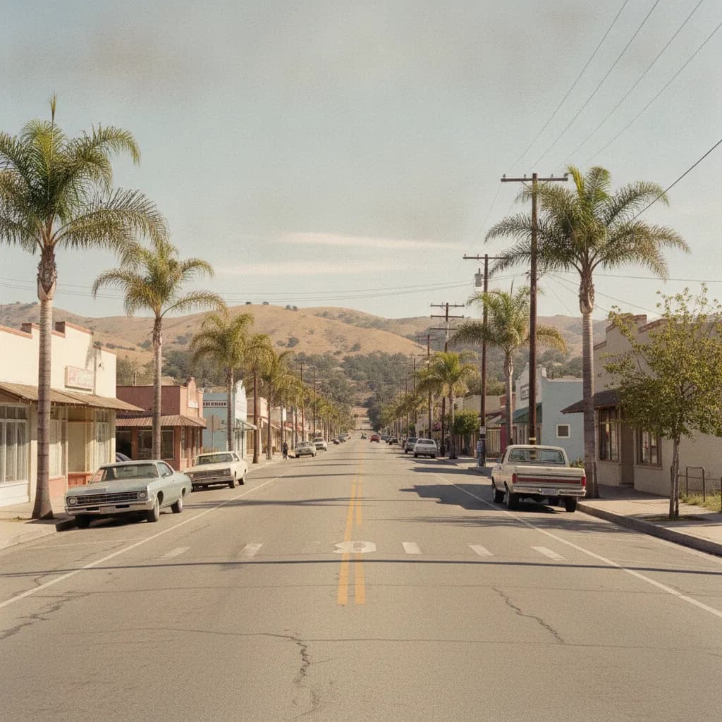 View of Midway City, CA