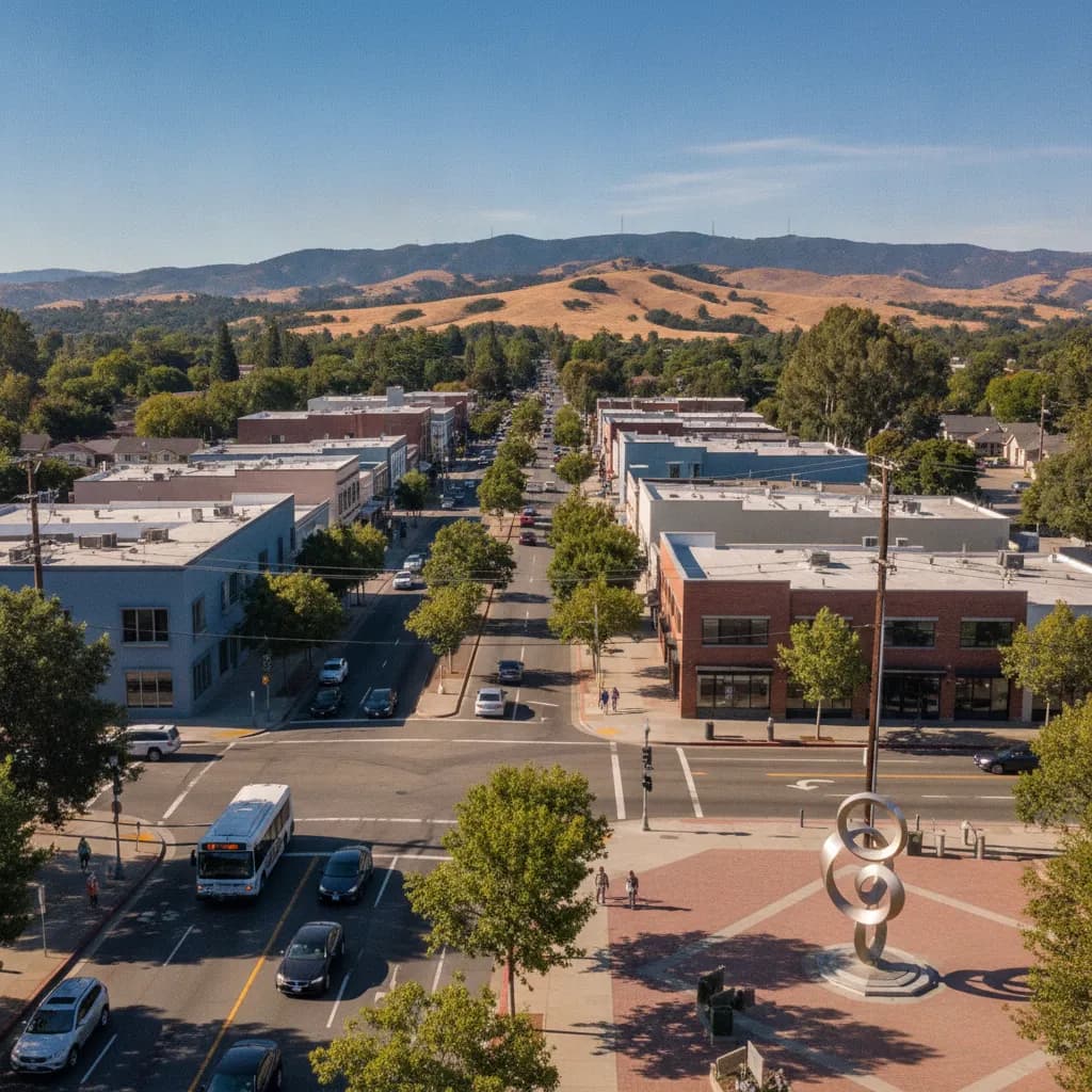 View of Milpitas, CA