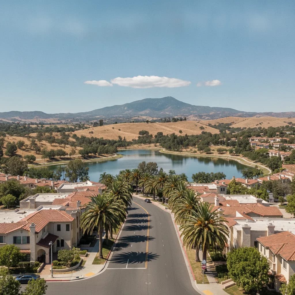 View of Mission Viejo, CA