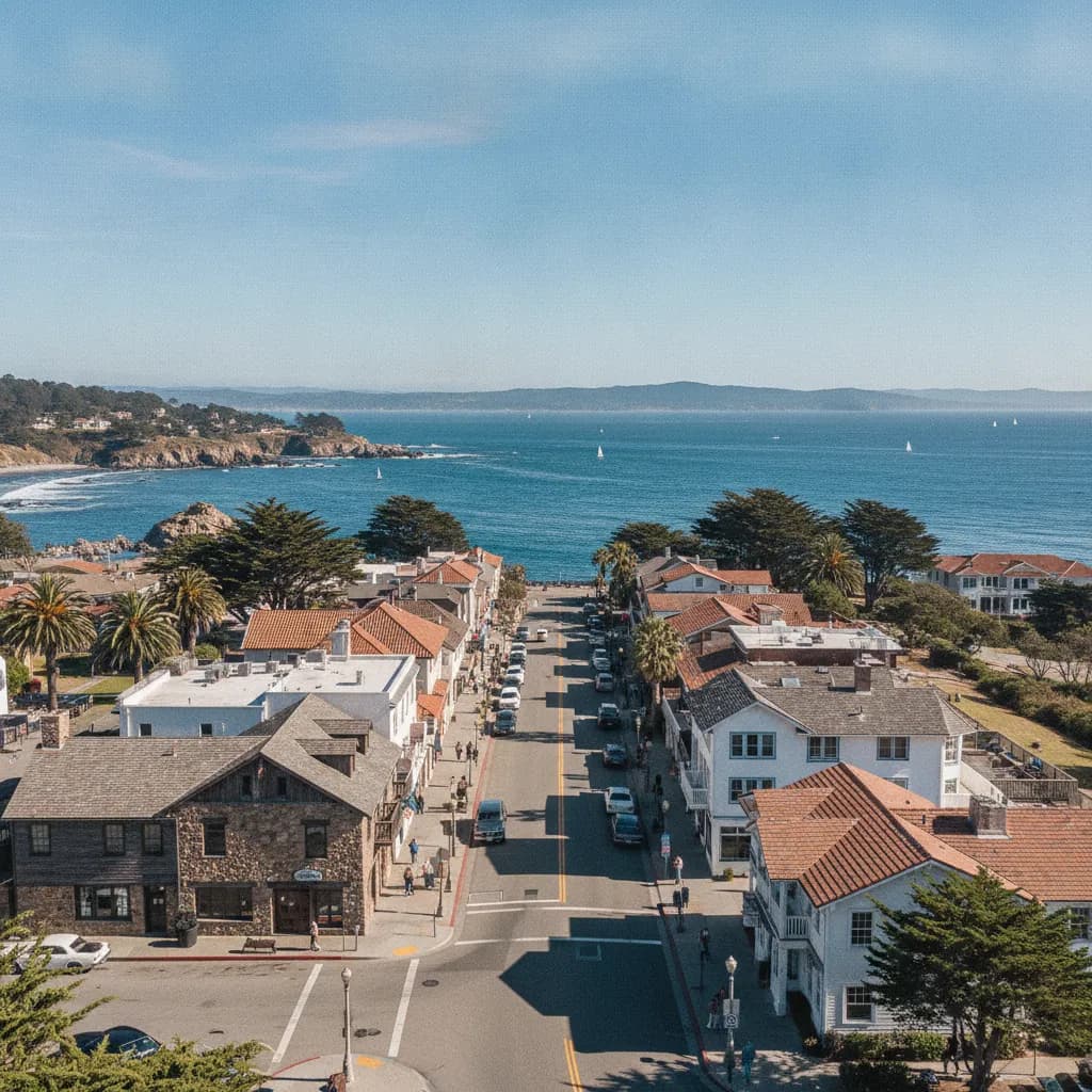 View of Monterey, CA