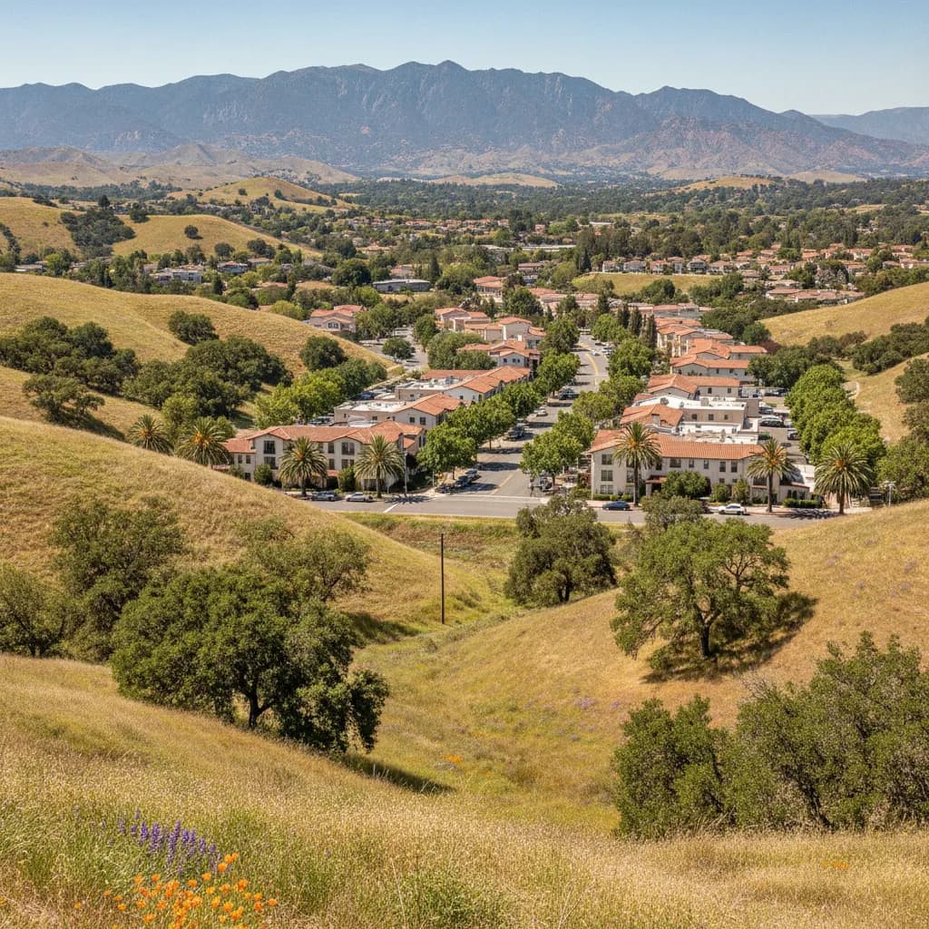 View of Moorpark, CA