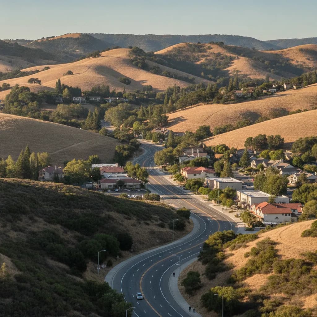 View of Moraga, CA