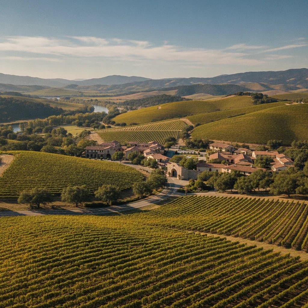 View of Napa, CA