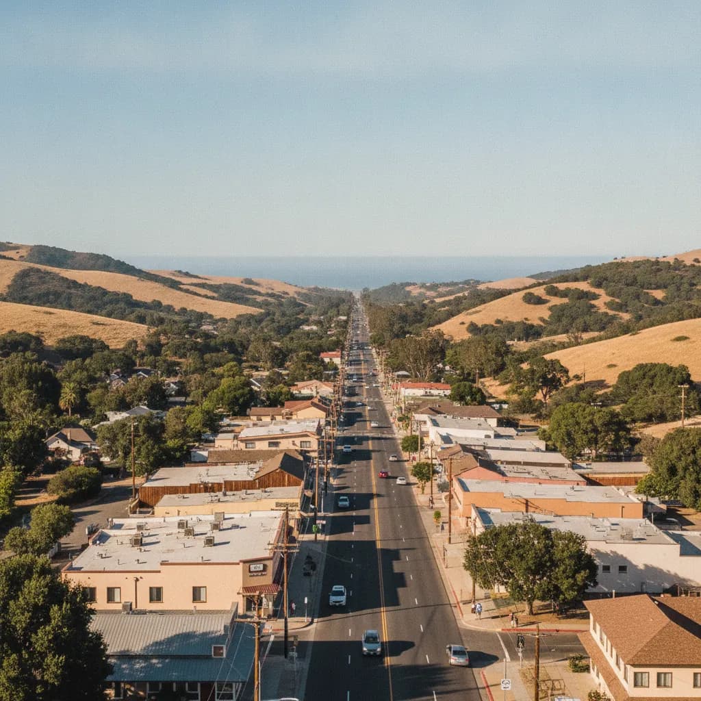 View of Nipomo, CA