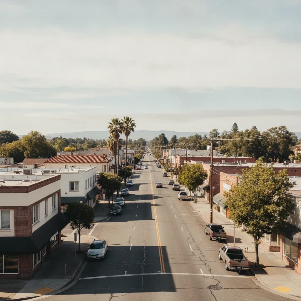 View of North Fair Oaks, CA
