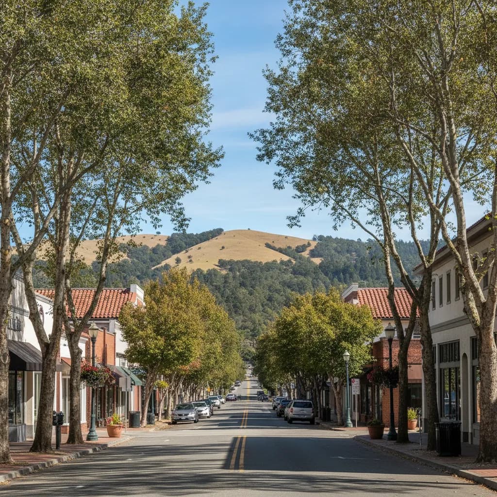 View of Novato, CA