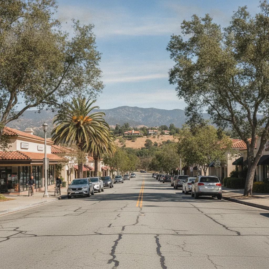 View of Oak Park, CA