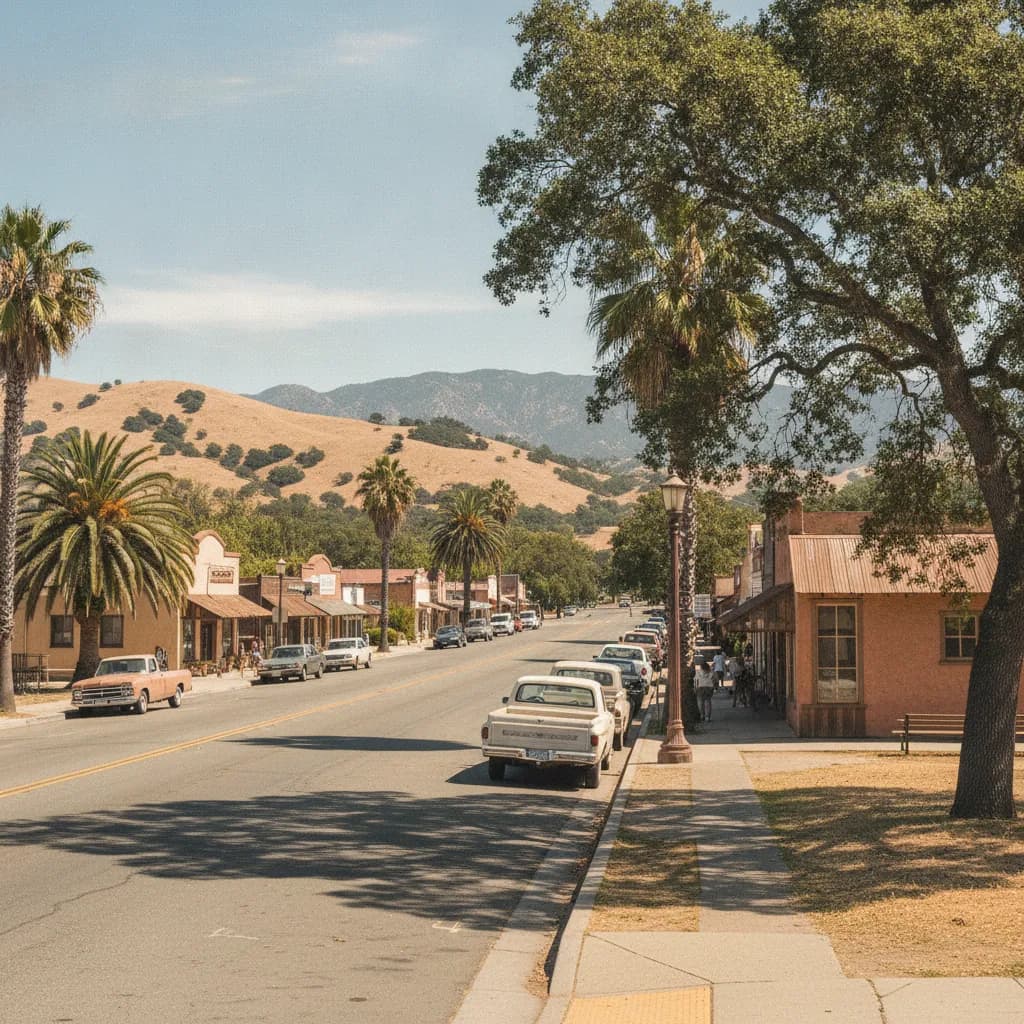 View of Oak View, CA