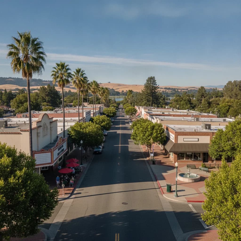 View of Oakley, CA